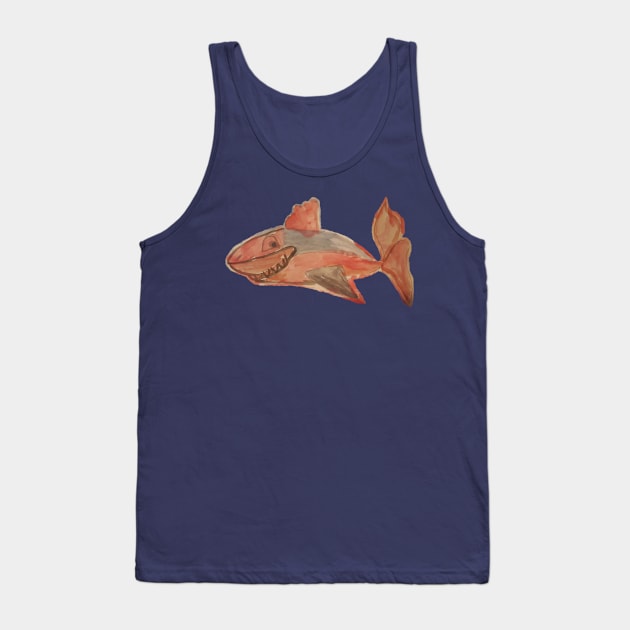 Crazy Smiling Shark Tank Top by TenomonMalke